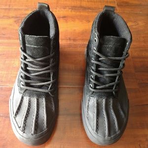 Vans Cold Weather Boots Black Suede